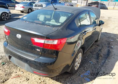 2014 Kia Rio Lx from USA, damaged, VIN KNADM4A30E6341731